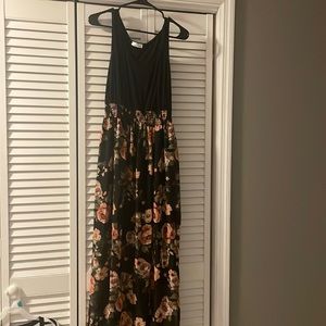 Floral maxi dress